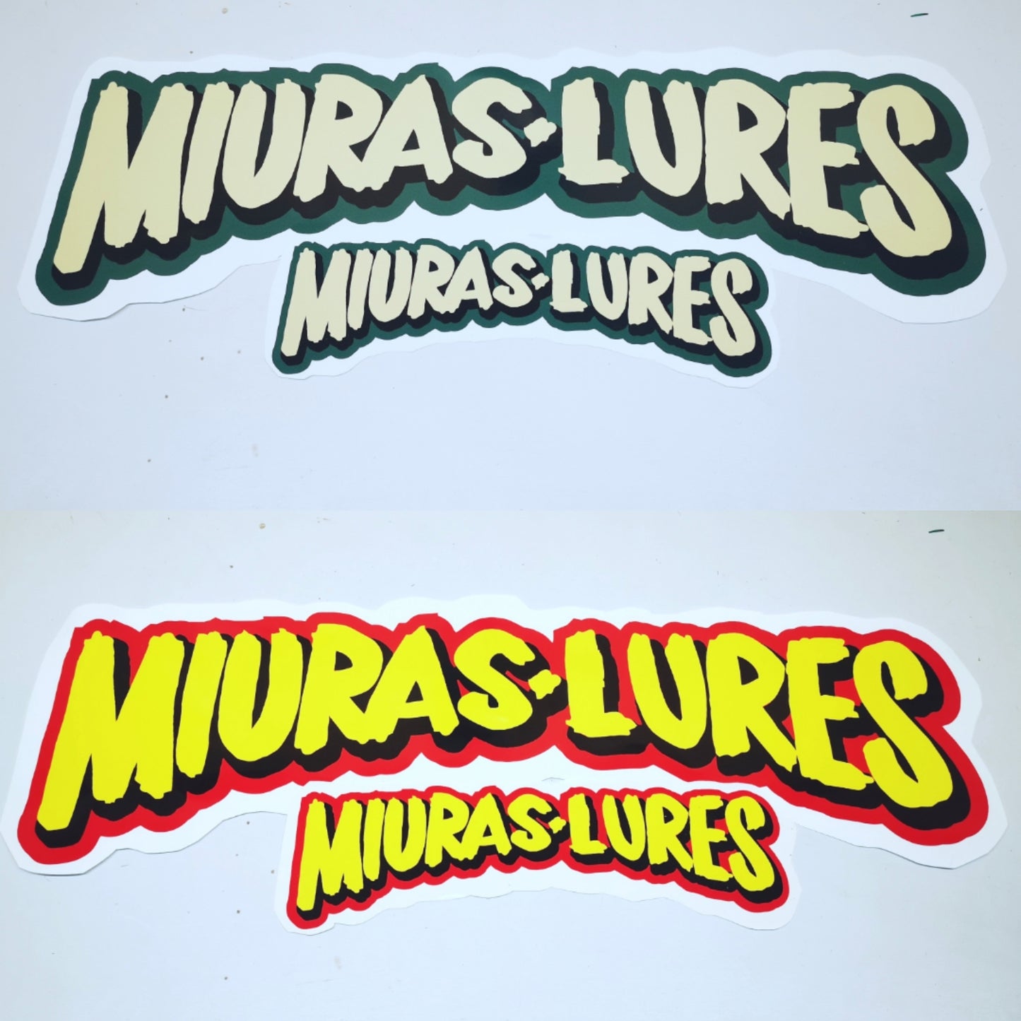 VINIL STICKERS "MIURAS LURES"